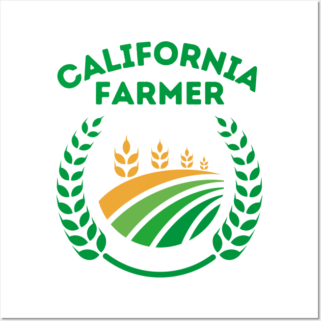 California Farmer Wall Art by MtWoodson